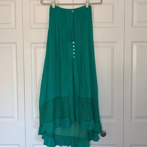 Boho maxi skirt